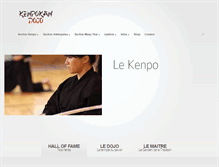 Tablet Screenshot of kenpokan-dojo.ch